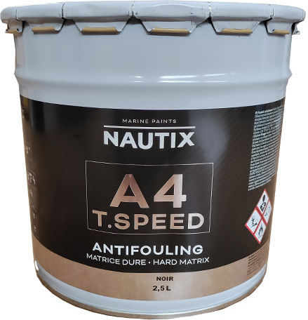 Nautix Морска боя за кораби 0.75лт Черен