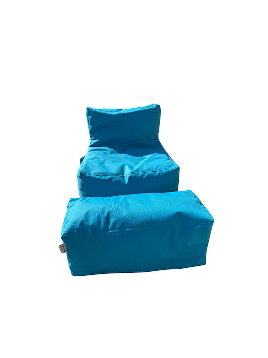 Fotoliu Puf Polimorf Impermeabil Tip Pară 75x65x70cm