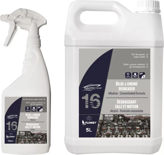 Nautic Clean 16 Καθαριστικό Σεντίνας & Μηχανοστασίου 1lt