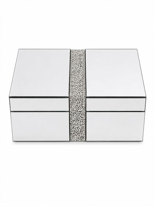 La Belle Maison Dekorative Boxen Glas D2032-1 21x13x9cm La Belle Maison Dekorative Boxen Glas D2032-1 21x13x9cm