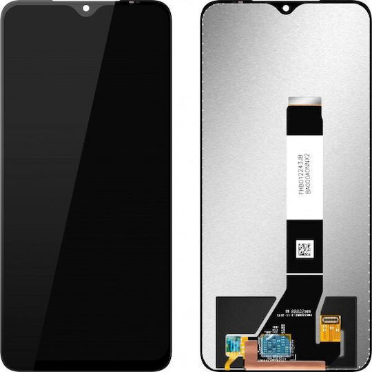 Madrid Papel Screen with Touch Mechanism and Frame for Xiaomi Poco M3, Redmi 9T, Note 9 4G (Black)