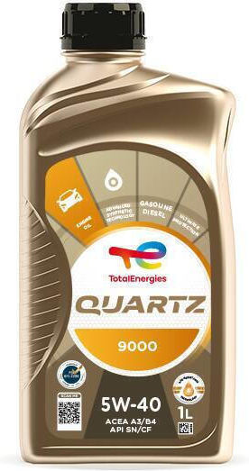 Total Quartz 9000 Synthetic Car Oil 5W-40 1lt