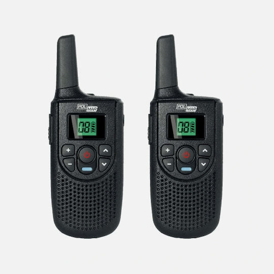 Polmar Gemini Transmițător Wireless PMR cu Ecran Monocrom Set 2buc