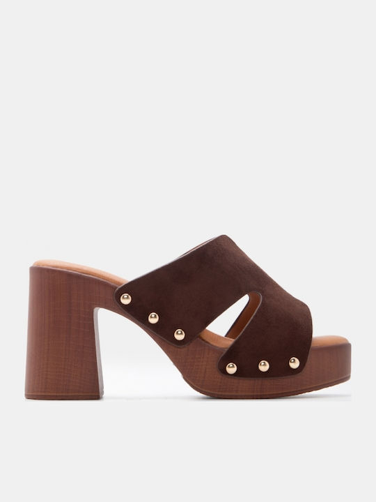 Damen Sandalen Braun