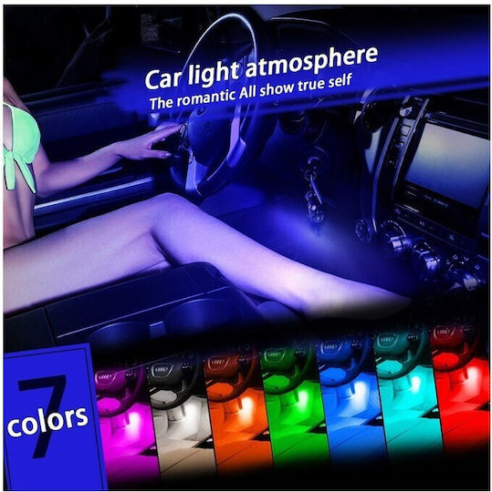 Interior Decorative Car Lighting System 12V RGB