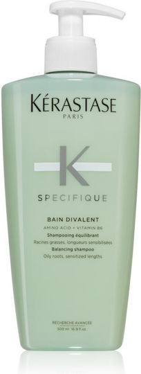 Kérastase Specifique Bain Divalent Shampoos against Seborrheic Dermatitis for Damaged Hair 500ml