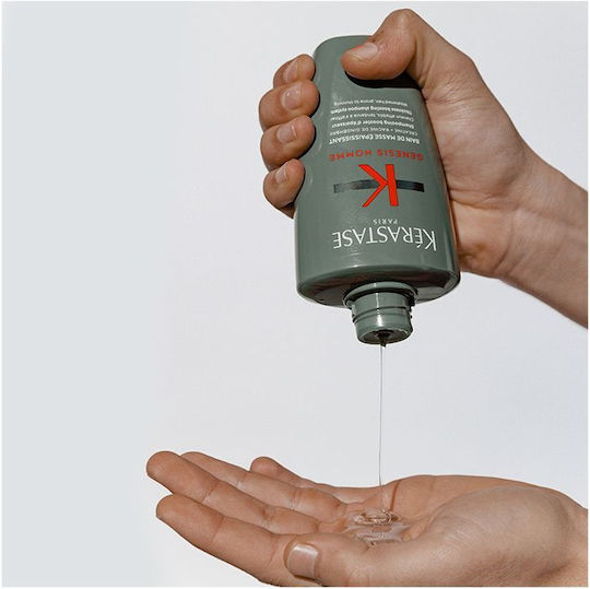 Kérastase Genesis Homme Bain De Masse Épaississant Σαμπουάν κατά της Τριχόπτωσης για Λεπτά Μαλλιά 250ml