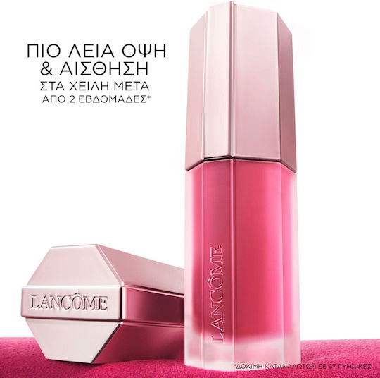 Lancome Lip Idôle Cuddle Blur Υγρό Κραγιόν Velvet 25 Cocoa Cuddle