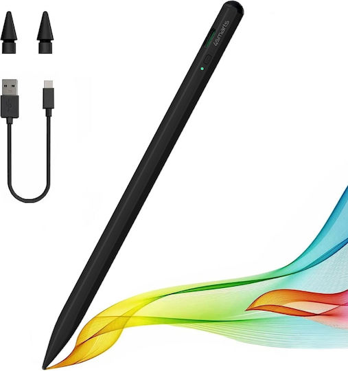 4Smarts Active Stylus Pen Pencil Pro 3 Ψηφιακή σε Μαύρο χρώμα 540566