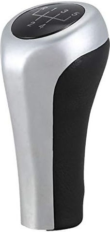 Carner Shift Knob Bmw 5 Speeds Black Silver E90 Look 0021873