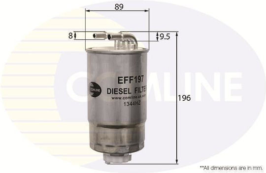 Kraftstofffilter Opel Kunststoffentlüftung Eff197 Metallentlüftung Corca D 2006-09 Eff232-421