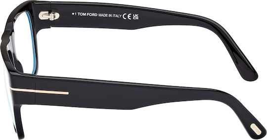 Γυαλιά Υπολογιστή Tom Ford Ft6035-b/v 001 Φίλτρο Μπλε Φωτός
