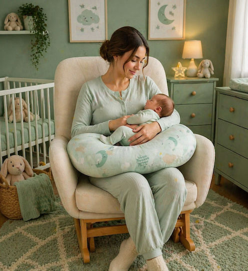 Kamtex Baby Μαξιλάρι Θηλασμού Πράσινο 50cm