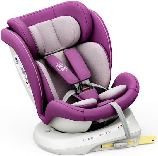 Buf Boof Twt Plus Deluxe Baby Car Seat i-Size with Isofix Purple 0-36 kg