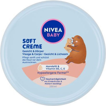 Nivea Moisturizing Κρέμα για Ενυδάτωση 200ml
