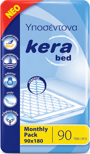 Kera Bed Super Pernute de incontinență 90x180cm 6x15buc