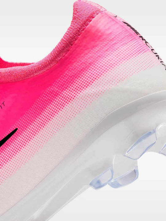 Mercurial Vapor 17 Pro FG Παιδικά Ποδοσφαιρικά Παπούτσια με Τάπες Ροζ