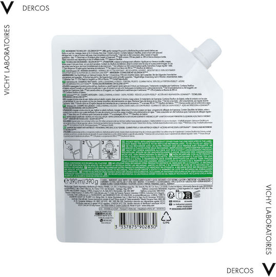 Vichy Dercos Попълване Шампоан against Dandruff for Нормален Hair 1x390ml