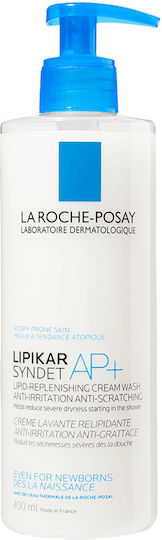La Roche Posay Lipikar Syndet AP+ Creamy Bubble Bath with Niacinamide for Nourishing 400ml