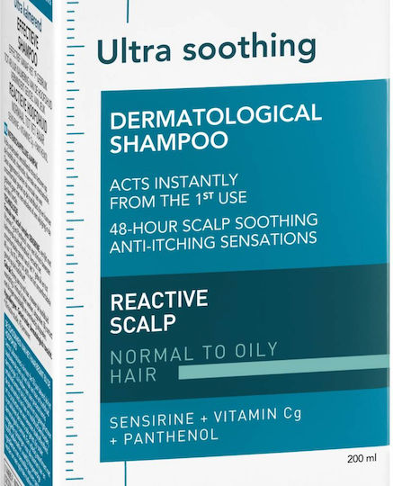 Vichy Dercos Ultra Soothing Σαμπουάν για το Ευαίσθητο Τριχωτό για Λιπαρά Μαλλιά 200ml