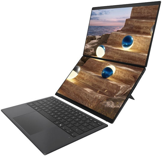 Asus ZenBook Duo UX8407AA-SN231X 14" OLED Ecran Tactil 144Hz (Ultra X9-388H/32GB/1TB SSD/W11 Pro) Gri Moher (Tastatură International English)