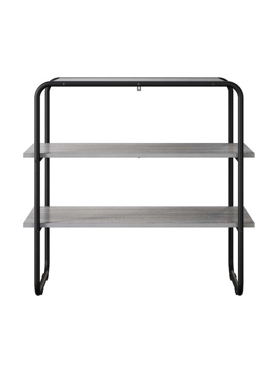Konsolentisch aus Holz & Metall Grau M100xB41xH75cm