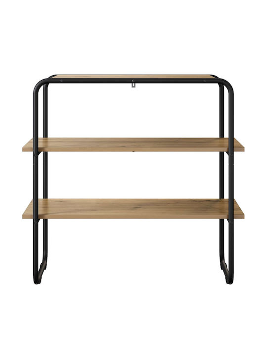 vidaXL Konsolentisch Aus Eiche Holz M100xB41xH75cm