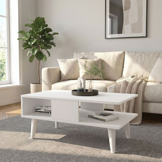 Central Coffee Table Andros White