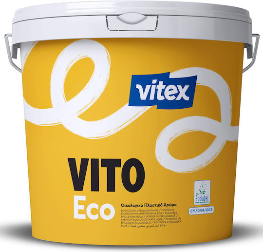 Vitex Vito Eco Bază M Plastic Vopsea Ecologic pentru Utilizare Intern 3lt