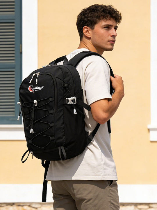 Cardinal Mountaineering Backpack 24L Waterproof Black Daypack