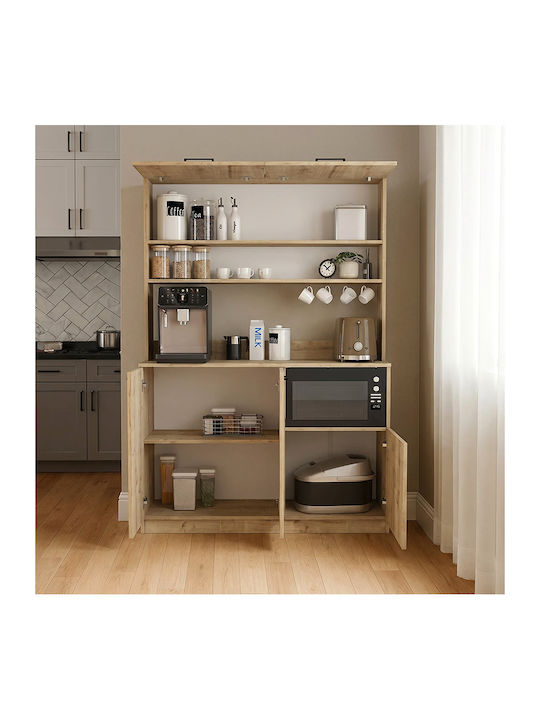 Tuco 3 Dulap de Pardoseală Sapphire Oak 123.8x40x180cm