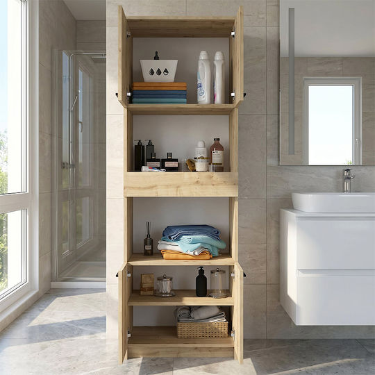 Alvento Στήλη Κουζίνας Sapphire Oak 60x42x180εκ.