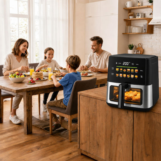Air Fryer 8lt Μαύρο ZN1RCK3QWS2297