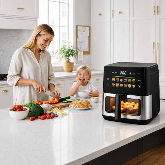 Air Fryer 8lt Μαύρο ZN1RCK3QWS2297