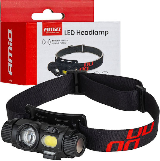 AMiO Wiederaufladbarer LED-Kopflampe