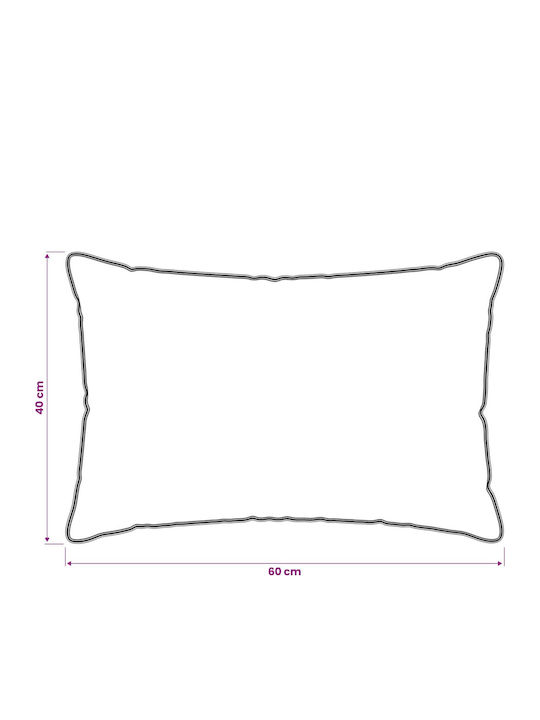 vidaXL Bambus Pernă de Dormit Poliester 40x60cm