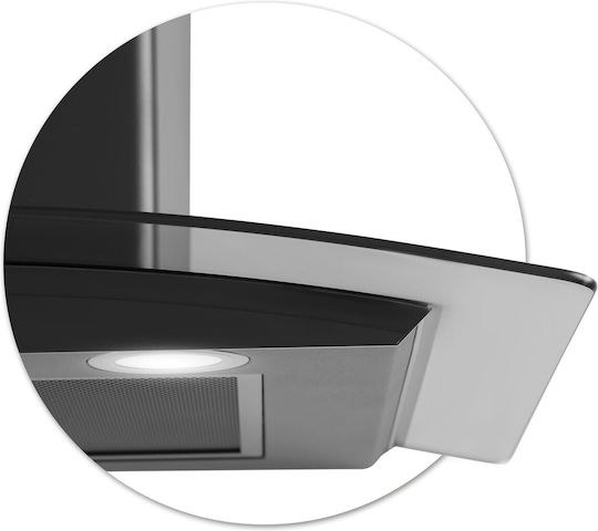 Berdsen Berdsen Abzugshaube Schornstein 60cm Schwarze