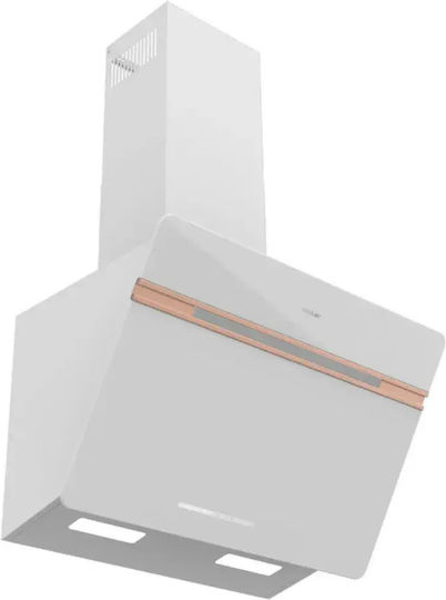 Cecotec Bolero Flux DT Hotă Tip Coș de Fum cu Reciclare 60cm Albă cu Wi-Fi