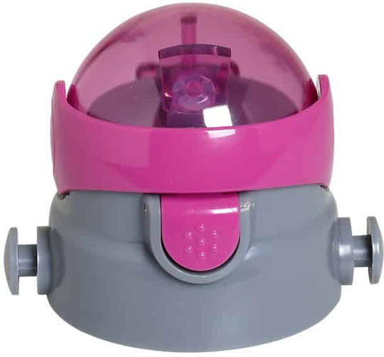 Aνταλλακτικό Πώμα Kids Thermos 400ml Masha Earth First Ecolife Magenta