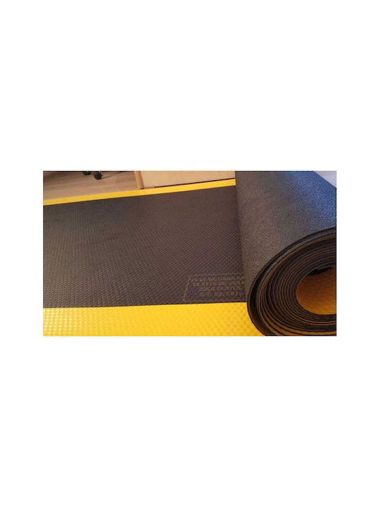 SteweHome Kitchen Mat with Non-Slip Backing Yellow 100x50cm