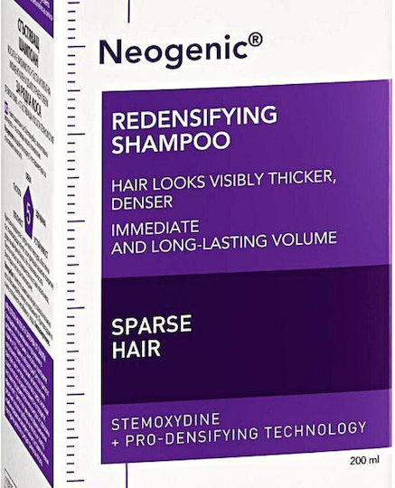 Vichy Dercos Neogenic Șampon Împotriva Căderii Părului pentru Păr Fin 200ml