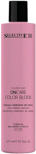 Selective Professional On Care Color Block Shampoos for Coloured Hair 275ml
