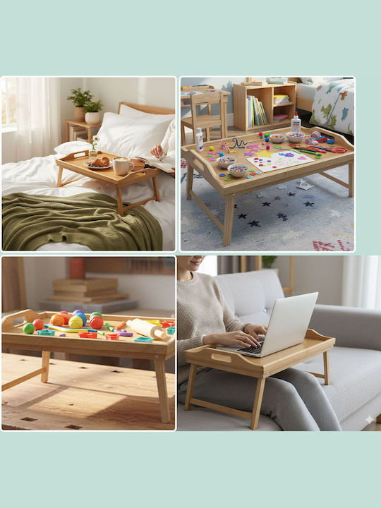 Relaxdays Bamboo Δίσκος Σερβιρίσματος 20x50x30cm
