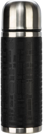 Emsa Senator Sleeve Μπουκάλι Θερμός Ανοξείδωτο / Πλαστικό 500ml Μαύρη