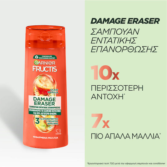 Garnier Fructis Goodbye Damage Σαμπουάν Αναδόμησης/Θρέψης για Ξηρά Μαλλιά Μαλλιά 400ml