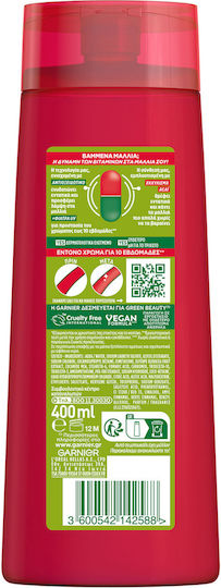 Garnier Fructis Color Resist Goji Shampoo Reconstruction/Nourishment And Color Retention For Coloured Hair 400ml