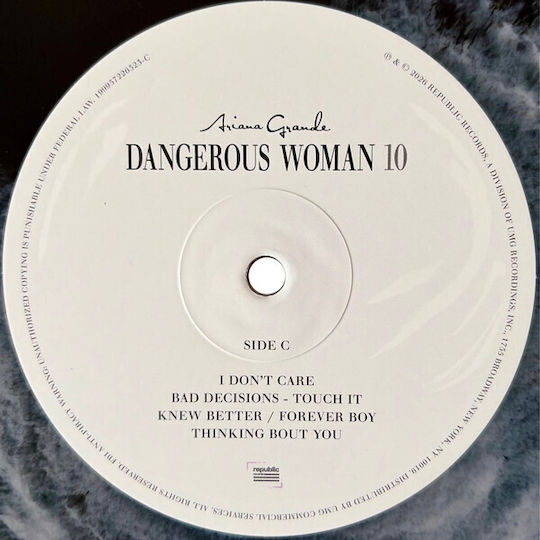 Ariana Grande Dangerous Woman Vinyl