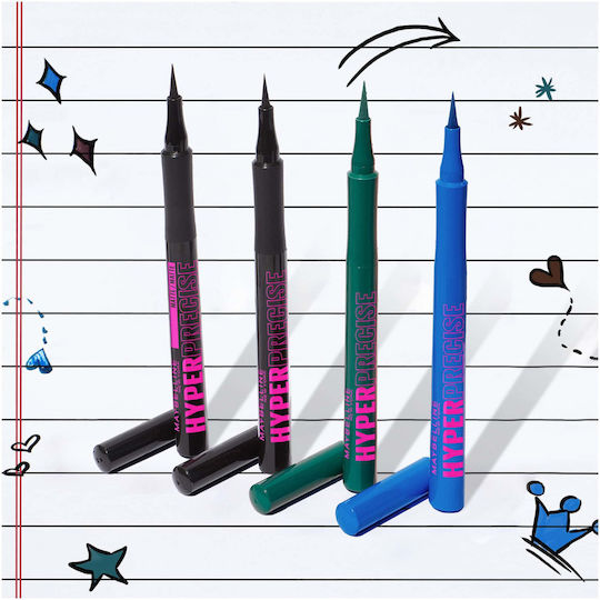 Maybelline Hyper Precise All Day Waterproof Pen Eye Liner Jungle Green 9gr