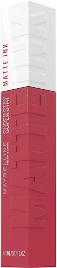 Maybelline Super Stay Matte Ink Lang anhaltend Flüssig Lippenstift Matt 155 Savant 5ml