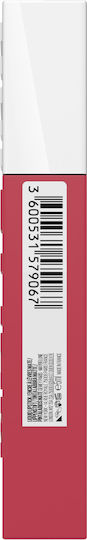 Maybelline Super Stay Matte Ink Lang anhaltend Flüssig Lippenstift Matt 155 Savant 5ml